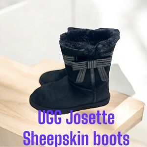 UGG Josette sheepskin boots Women size 10